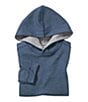 Color:Blue/Light Gray - Image 1 - Little/Big Boys 4-16 Long-Sleeve Reversible Solid Hoodie