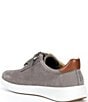 Johnston & Murphy Men's Ackerson Perforated Nubuck Sneakers - Image 5