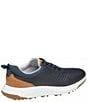 Color:Navy - Image 3 - Men's Amherst GL1 Waterproof Coated Knit Golf Shoes