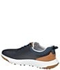 Color:Navy - Image 5 - Men's Amherst GL1 Waterproof Coated Knit Golf Shoes
