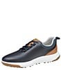 Color:Navy - Image 6 - Men's Amherst GL1 Waterproof Coated Knit Golf Shoes