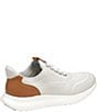Color:White - Image 3 - Men's Amherst Knit 2.0 Plain Toe Sneakers