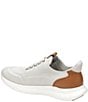 Color:White - Image 5 - Men's Amherst Knit 2.0 Plain Toe Sneakers