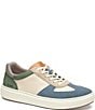 Johnston & Murphy Mens Anders Colorblock Suede Leather T-Toe Sneakers - Image 1