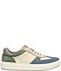 Johnston & Murphy Mens Anders Colorblock Suede Leather T-Toe Sneakers - Image 2
