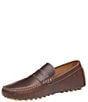 Color:Brown - Image 6 - Men's Athens Full Grain Leather Drivers