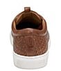 Color:Tan - Image 4 - Men's Banks Woven Lace-to-Toe Leather Sneakers