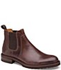 Color:Mahogany - Image 1 - Men's Barrett Leather Chelsea Boots