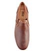 Color:Brown Oiled - Image 5 - Men's Bowling Venetian Leather Slip-On Shoes