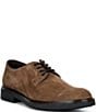Johnston & Murphy Men's Brady Plain Toe Suede Oxfords - Image 1