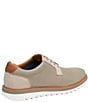 Color:Taupe - Image 3 - Men's Braydon Knit Plain Toe Lace-Up Oxfords