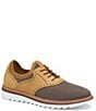 Johnston & Murphy Men's Braydon Knit Brogue Detail Saddle Oxford Sneakers - Image 1