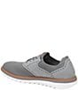 Color:Gray - Image 4 - Men's Braydon Knit Plain Toe Oxford Sneakers