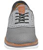Color:Gray - Image 6 - Men's Braydon Knit Plain Toe Oxford Sneakers