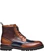Johnston & Murphy Men's Britton Tri-Color Wingtip Boots - Image 2