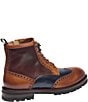 Johnston & Murphy Men's Britton Tri-Color Wingtip Boots - Image 3