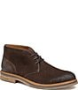 Johnston & Murphy Mens Calder Suede Chukka Boot - Image 1