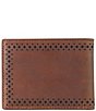 Johnston & Murphy Men's Color Blocked Perforated Billfold Wallet - Image 2