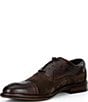 Johnston & Murphy Men's Conard 2.0 Suede Hand-finished Leather Cap Toe Oxfords - Image 4