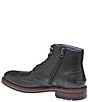 Color:Black - Image 5 - Men's Connelly Wingtip Boots