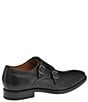 Color:Black - Image 3 - Men's Danridge Double Buckle Monk Strap Dress Shoes