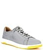 Color:Gray - Image 1 - Men's Daxton Lace-Up Knit Sneakers