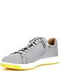 Color:Gray - Image 4 - Men's Daxton Lace-Up Knit Sneakers