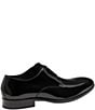 Color:Black - Image 3 - Men's Gavney Patent Leather Plain Toe Oxfords