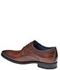 Color:Mahogany - Image 5 - Men's Gibbons Leather Plain Toe Oxfords