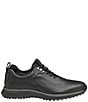Color:Black - Image 2 - Men's H1-Luxe Hybrid XC4 Waterproof Leather Golf Shoes