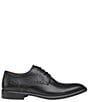 Color:Black - Image 2 - Men's Henrick Plain Toe Lace-Up Shoes