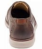 Color:Brown - Image 4 - Men's Holden Embossed Wingtip Sneaker Oxfords