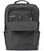 Johnston & Murphy Men's Hudson Waterproof Backpack, Color:Black - Image 5