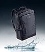 Johnston & Murphy Men's Hudson Waterproof Backpack, Color:Navy - Image 8