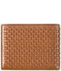 Johnston & Murphy Men's Kingston Woven Billfold, Color:Brown - Image 2