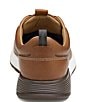 Color:Tan - Image 3 - Men's Kinnon Perforated Leather Slip-On Jogger Sneakers