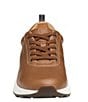 Color:Tan - Image 5 - Men's Kinnon Perforated Leather Slip-On Jogger Sneakers