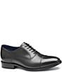 Johnston & Murphy Men's Landry Embossed Leather Cap Toe Lace Up Oxfords - Image 1
