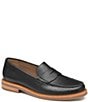 Color:Black - Image 1 - Men's Lyles Leather Penny Loafers