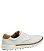 Color:White - Image 3 - Men's McGuffey GL2 Hybrid Waterproof Oiled Leather Golf Sneakers