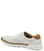 Color:White - Image 5 - Men's McGuffey GL2 Hybrid Waterproof Oiled Leather Golf Sneakers