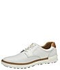 Color:White - Image 6 - Men's McGuffey GL2 Hybrid Waterproof Oiled Leather Golf Sneakers