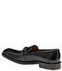 Color:Black - Image 5 - Men's Meade Leather Bit Detail Loafers