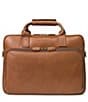 Johnston & Murphy Men's Rhodes Leather Briefcase, Color:Tan - Image 1