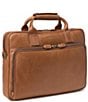 Johnston & Murphy Men's Rhodes Leather Briefcase, Color:Tan - Image 3