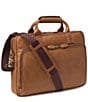Johnston & Murphy Men's Rhodes Leather Briefcase, Color:Tan - Image 4