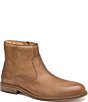 Johnston & Murphy Men's Ripley Oiled Leather Inside Zip Boots - Image 1