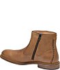 Johnston & Murphy Men's Ripley Oiled Leather Inside Zip Boots - Image 5