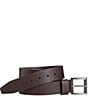 Color:Brown - Image 1 - Men's Roller Buckle Belt