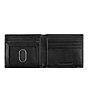 Color:Black - Image 4 - Men's Slimfold Wallet